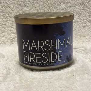 Marshmallow Fireside triple wick candle